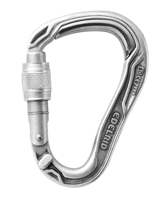 Edelrid HMS Bulletproof Screw Gate Climbing Carabiner