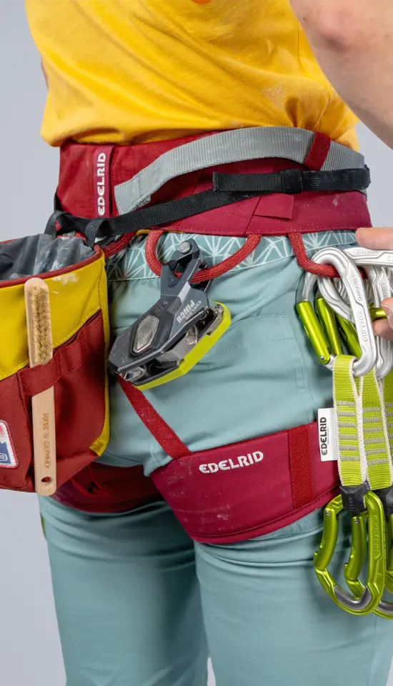 Edelrid Jayne IV Womens Climbing Harness - Dolphin - Image 3