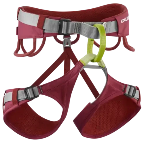 Edelrid Jayne IV Womens Climbing Harness - Rhubarb Red
