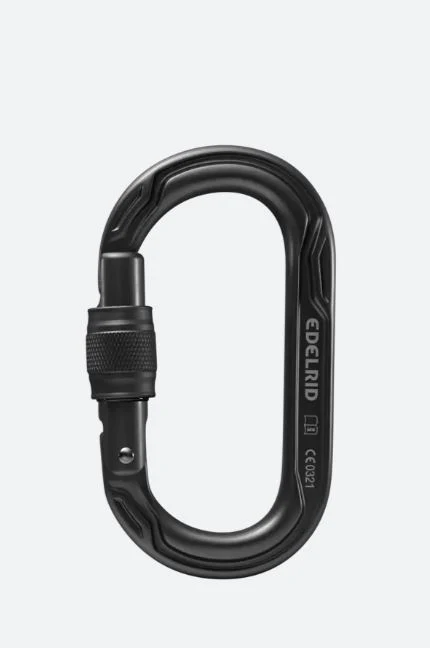 Edelrid Oval Power 2500 II Screw Gate Climbing Carabiner - Image 4