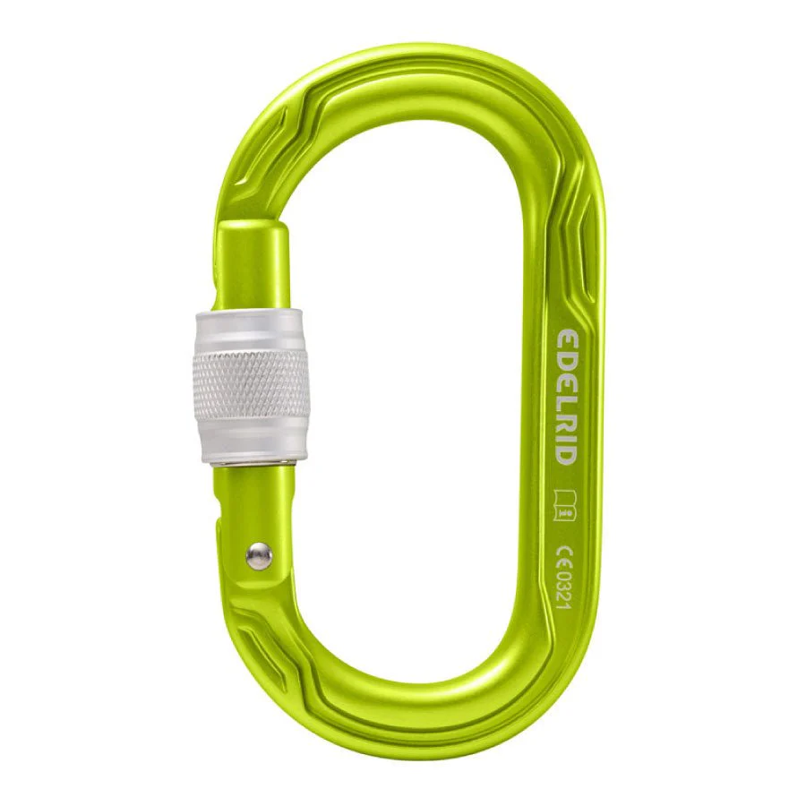 Edelrid Oval Power 2500 Screwgate Climbing Carabiner - Image 2