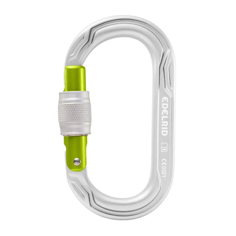 Edelrid Oval Power 2500 Screwgate Climbing Carabiner - Image 3