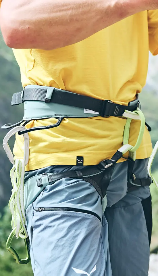 Edelrid Sendero II Climbing Harness - Mineral Blue - Image 3
