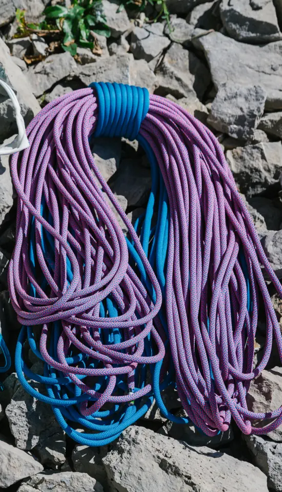 Edelrid Tommy Caldwell Eco Dry CT 9.3mm Dynamic Climbing Rope - 80m - Image 3