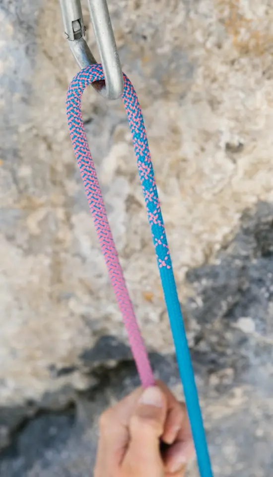 Edelrid Tommy Caldwell Eco Dry CT 9.3mm Dynamic Climbing Rope - 80m - Image 6