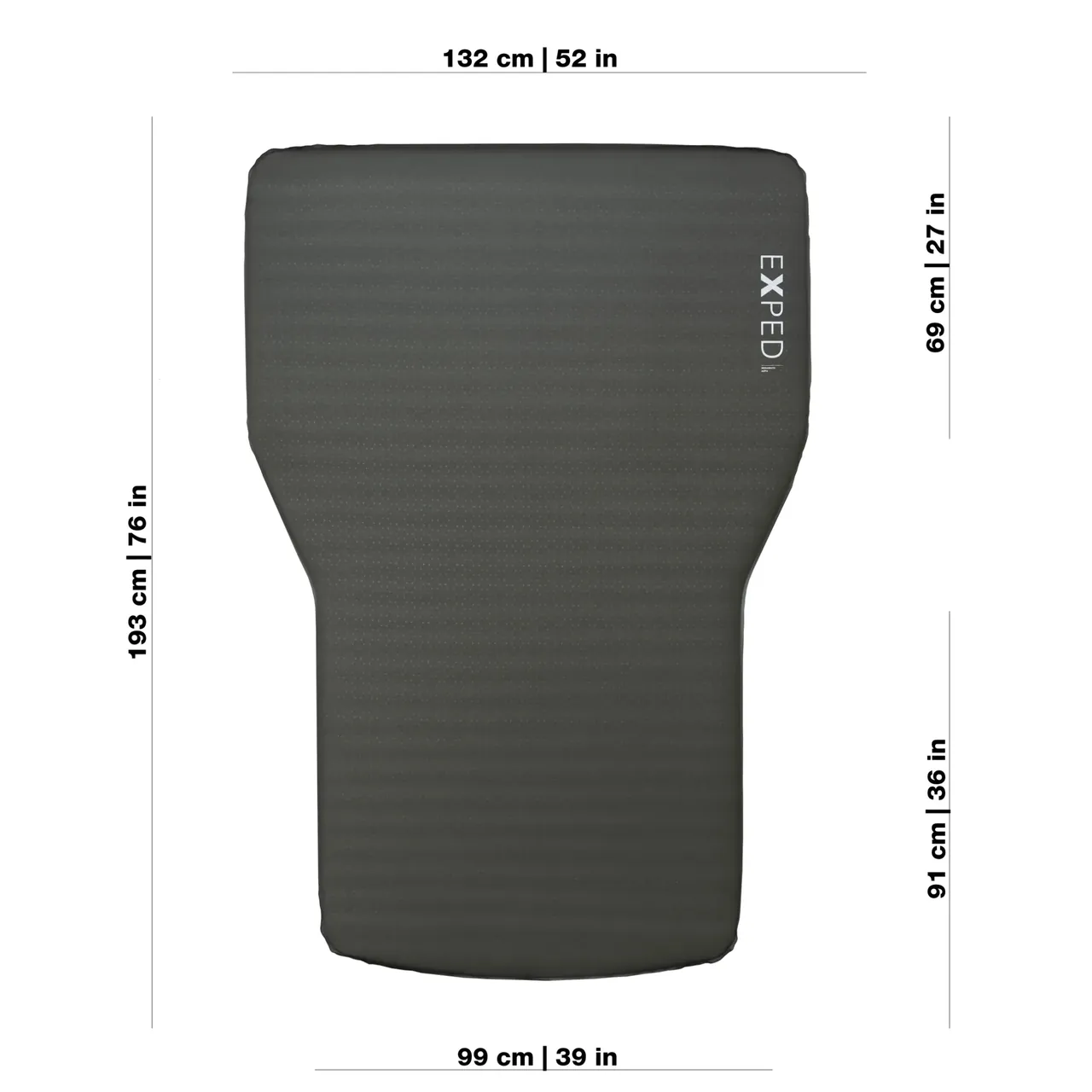 Exped MegaMat Duo 10 Auto Vehicle Sleeping Mat - Image 5