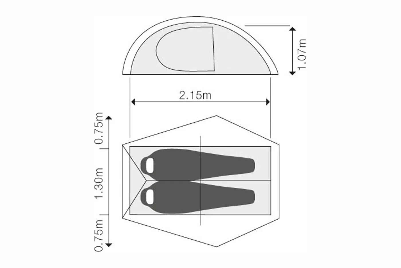 Exped Mira II HL 2 Person Tent - Image 4