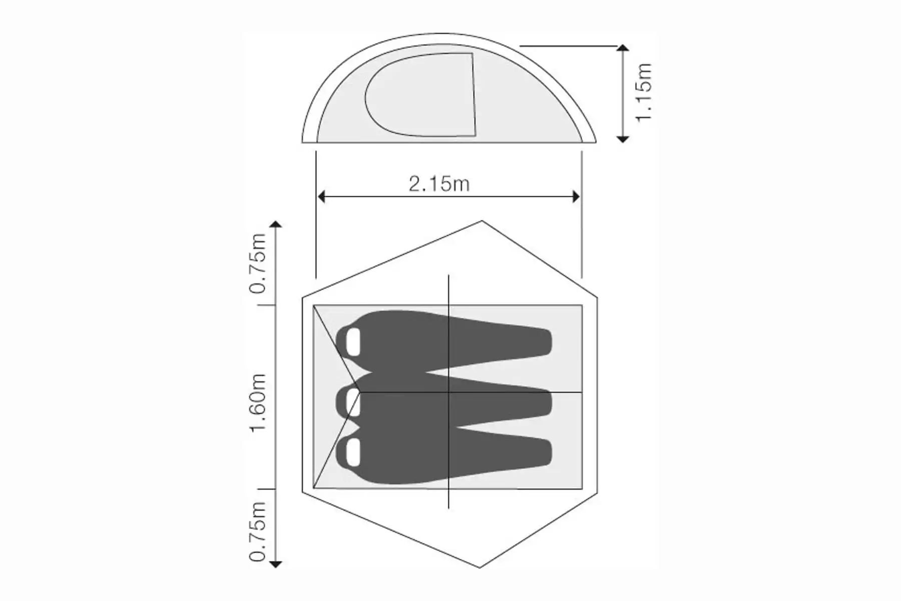 Exped Mira III HL 3 Person Tent - Image 2