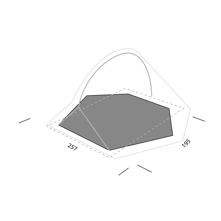 Exped Mira III HL Tent Footprint - Image 2