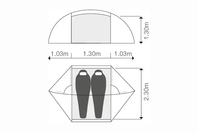 Exped Orion II Extreme 2 Person Tent - Image 9