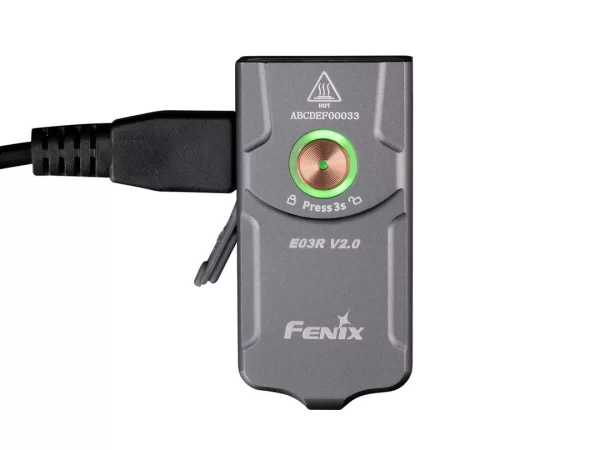 Fenix E03R V2.0 Rechargeable Keyring Light - Image 2