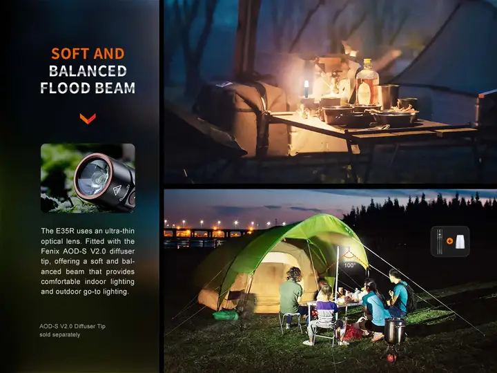 Fenix E35R Rechargeable Torch - Image 7