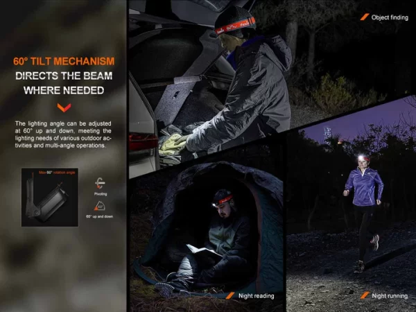 Fenix HL16 White & Red LED Headlamp - Image 6