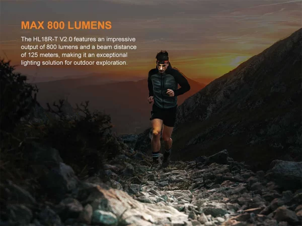 Fenix HL18R-T V2.0 USB LED Headlamp - Image 5