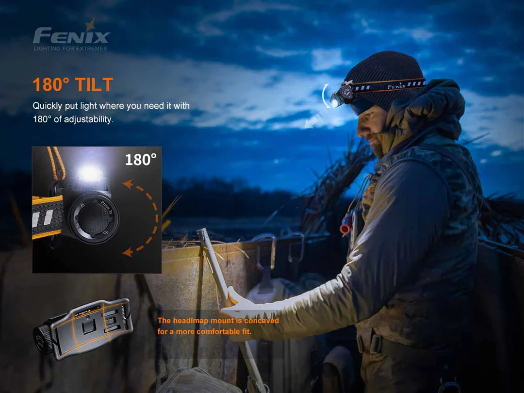 Fenix HM60R SST40 & XP-G2 LED Headlamp - Image 2