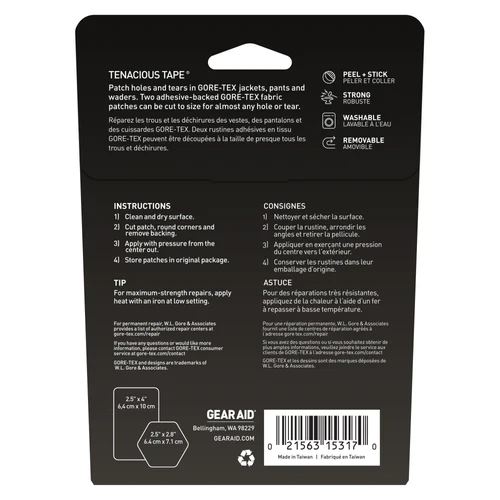 Gear Aid Gore-Tex Fabric Hex Patches - Image 3