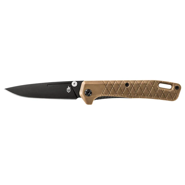 Gerber Zilch Folding Pocket Knife - Coyote Brown - Image 3