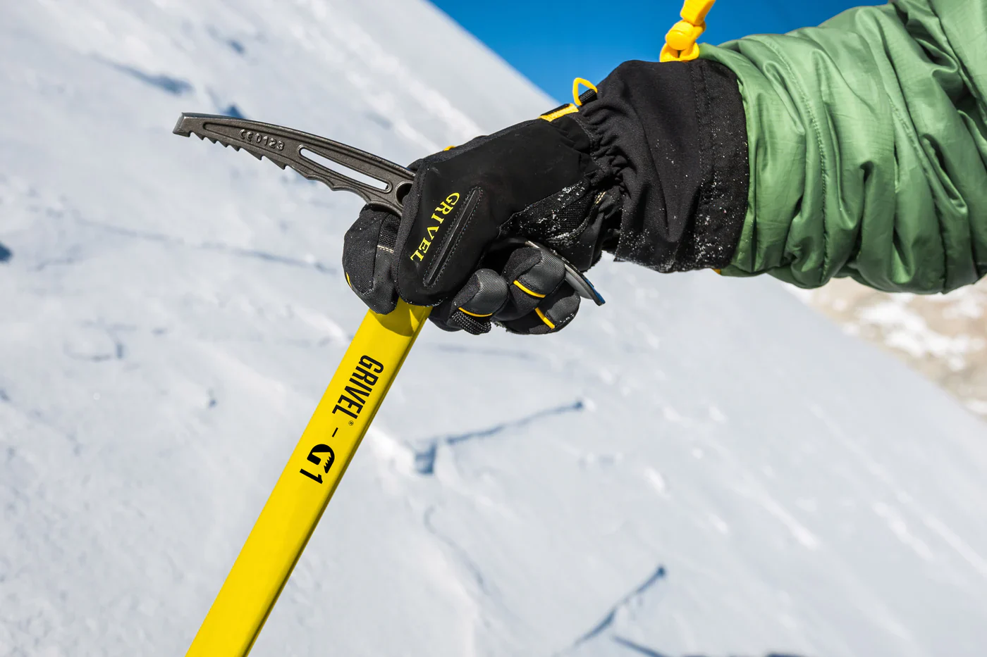 Givel G1 with Long Evo Mounatineering Ice Axe - Image 2