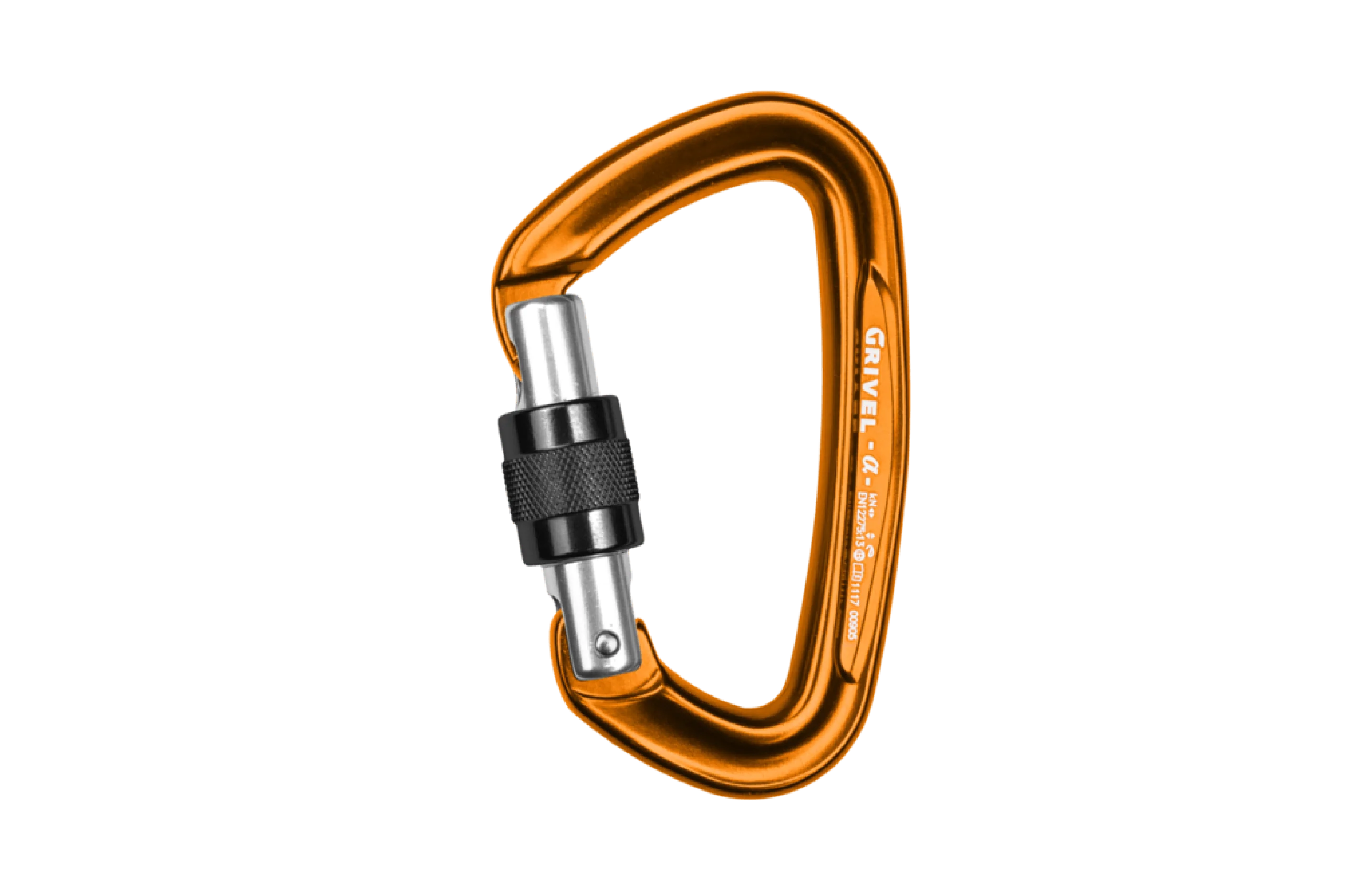 Grivel K1N Alpha Screw Gate Climbing Carabiner