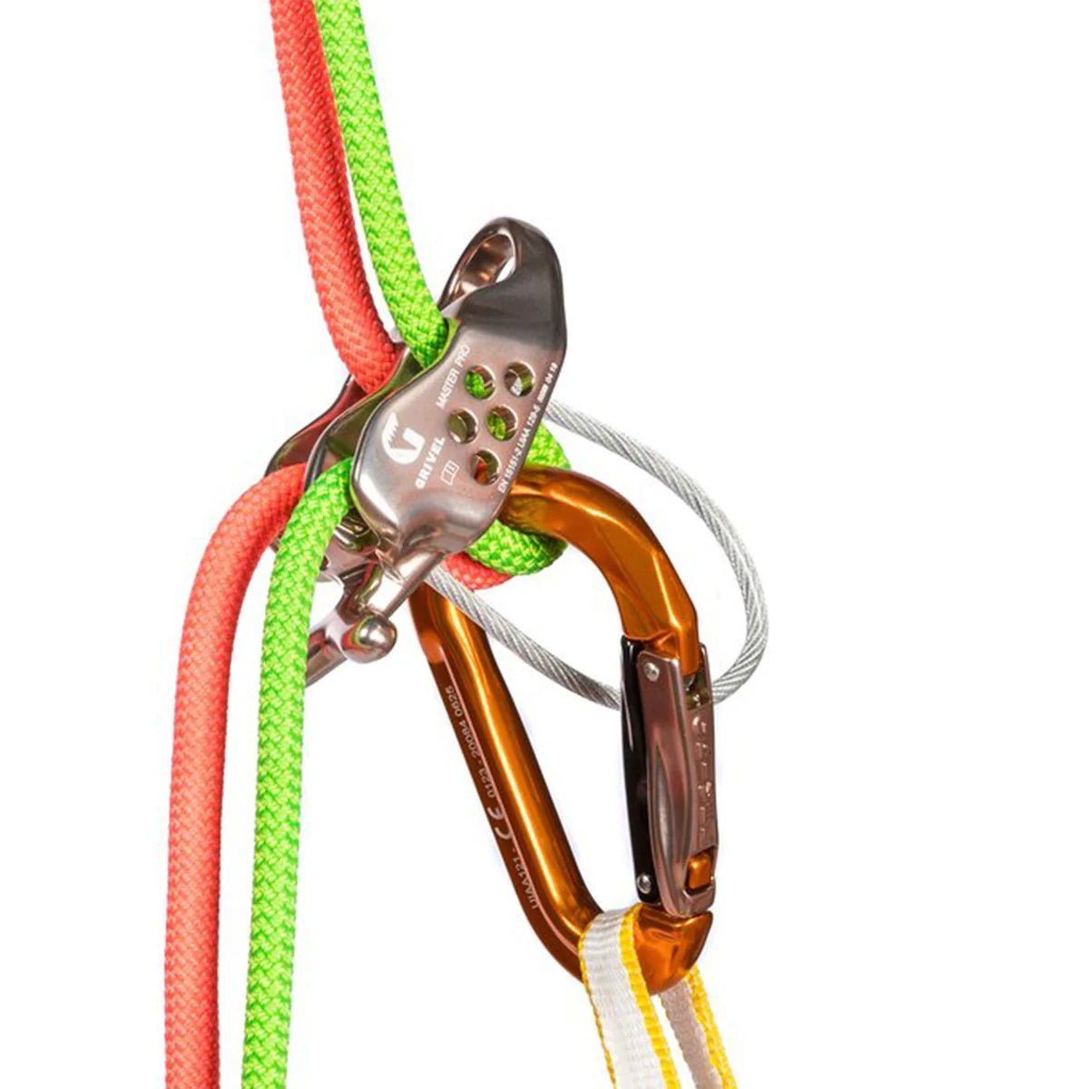 Grivel Master Pro Belayer Climbing Belay Device - Image 3