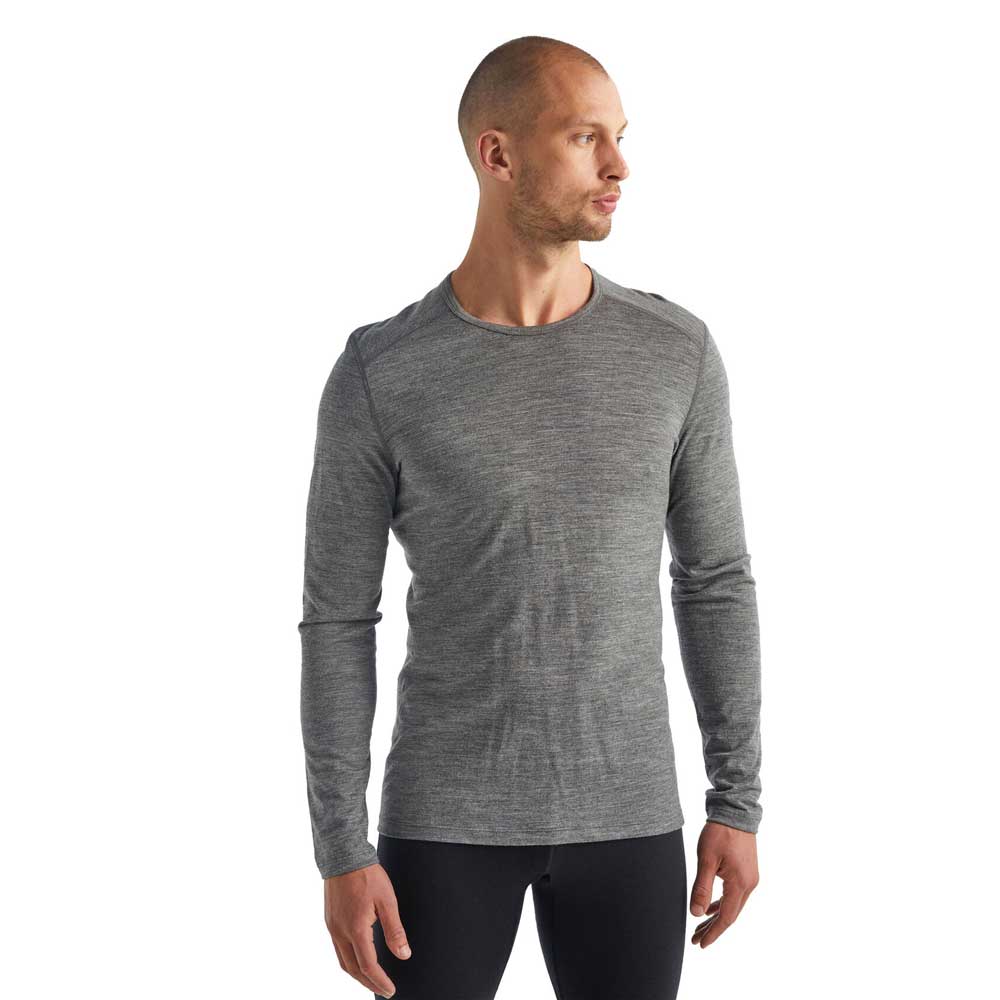 Icebreaker 200 Oasis Long Sleeve Crewe Mens Thermal Top - Image 5