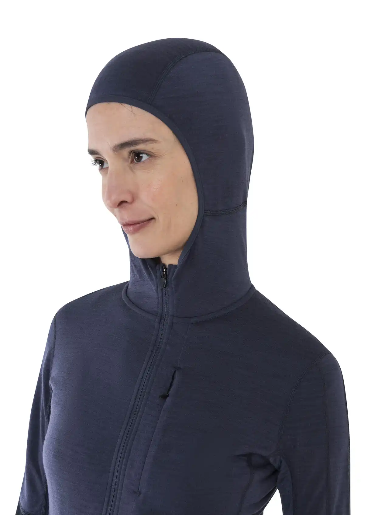 Icebreaker 200 Realfleece Descender Long Sleeve Womens Hooded Jacket - Image 5