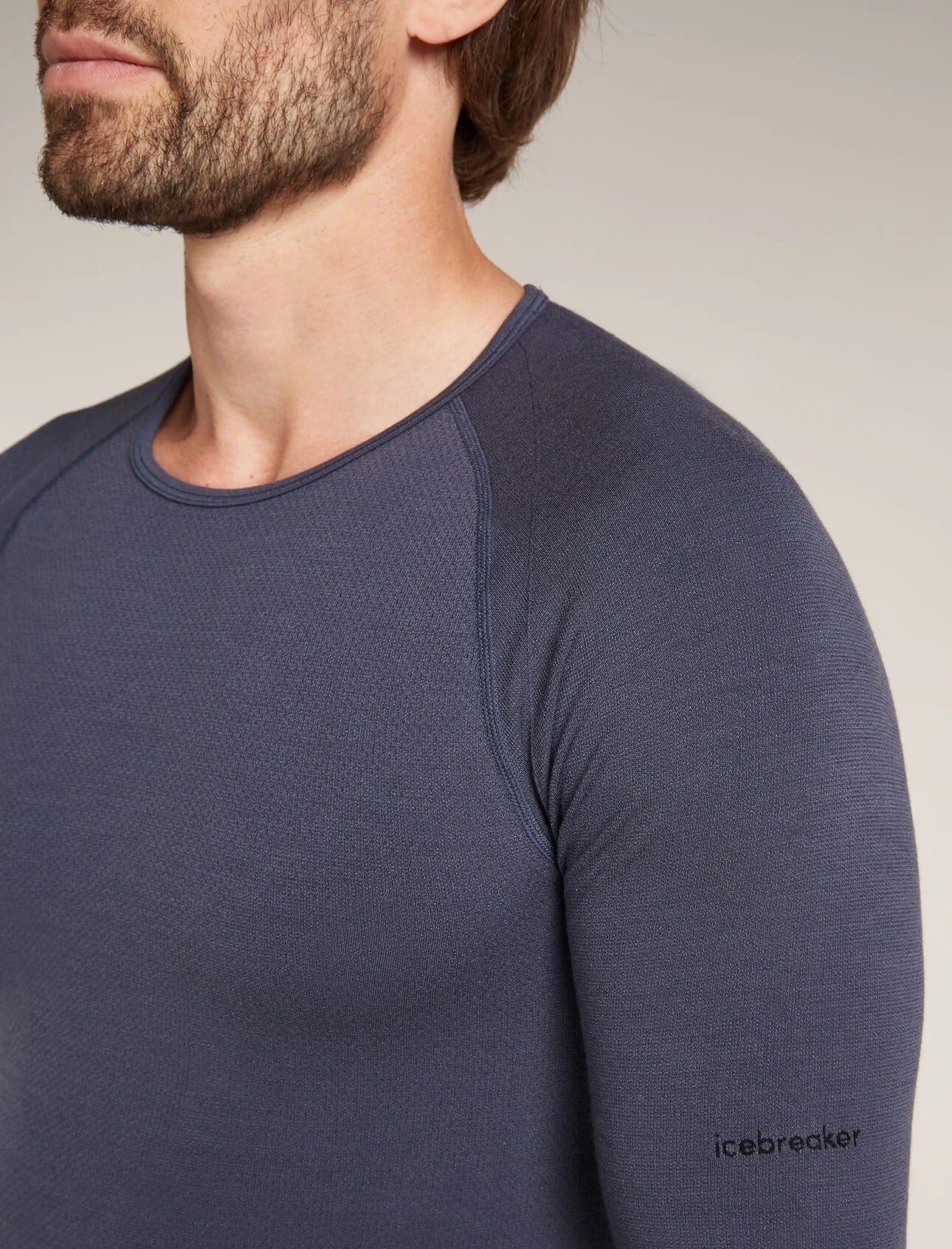 Icebreaker 260 Seamless Long Sleeve Crew Mens Thermal Top - Image 4
