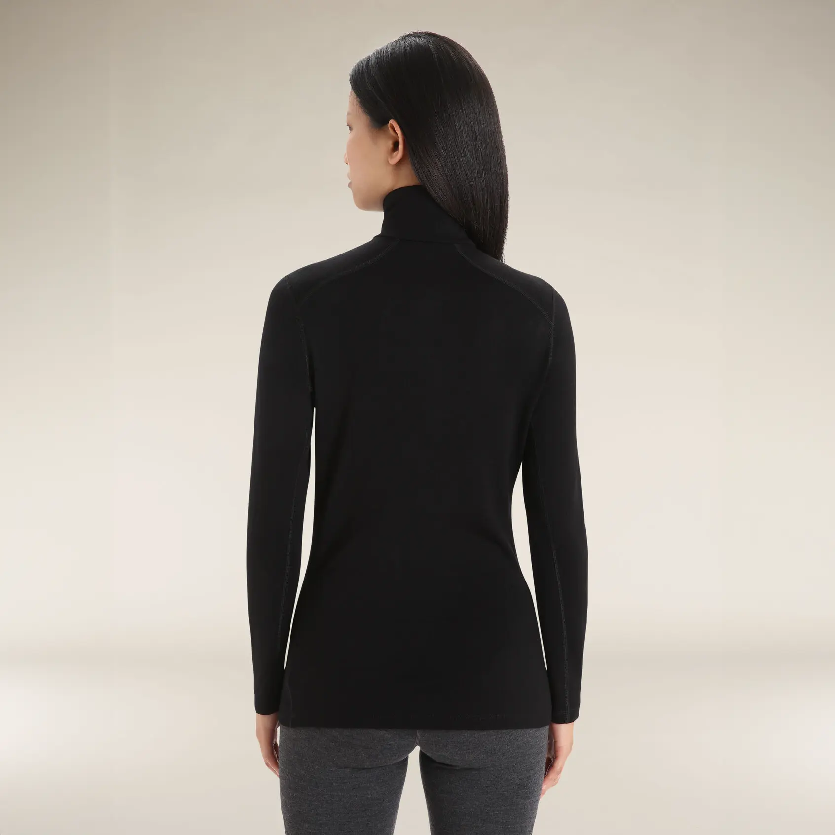 Icebreaker 260 Tech Long Sleeve Half Zip Womens Thermal Top - Image 2