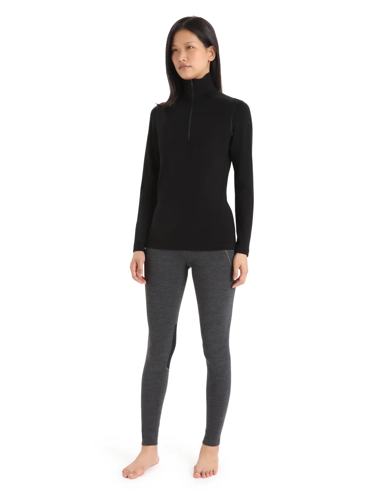 Icebreaker 260 Tech Long Sleeve Half Zip Womens Thermal Top - Image 5