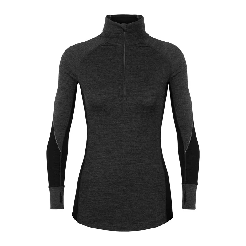 Icebreaker 260 ZoneKnit Long Sleeve Half Zip Womens Thermal Top