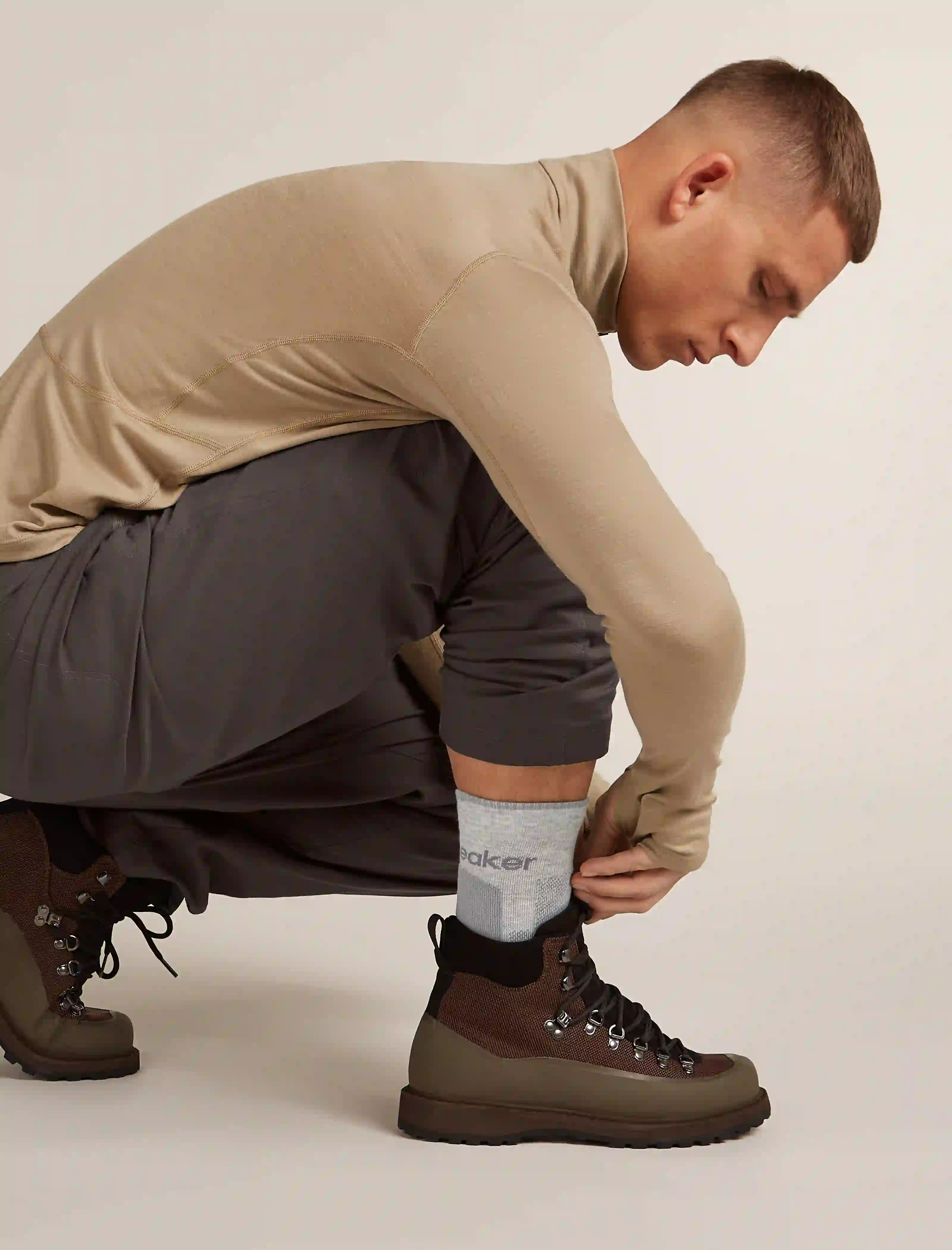 Icebreaker Hike+ Heavy Crew Mens Socks - Image 4