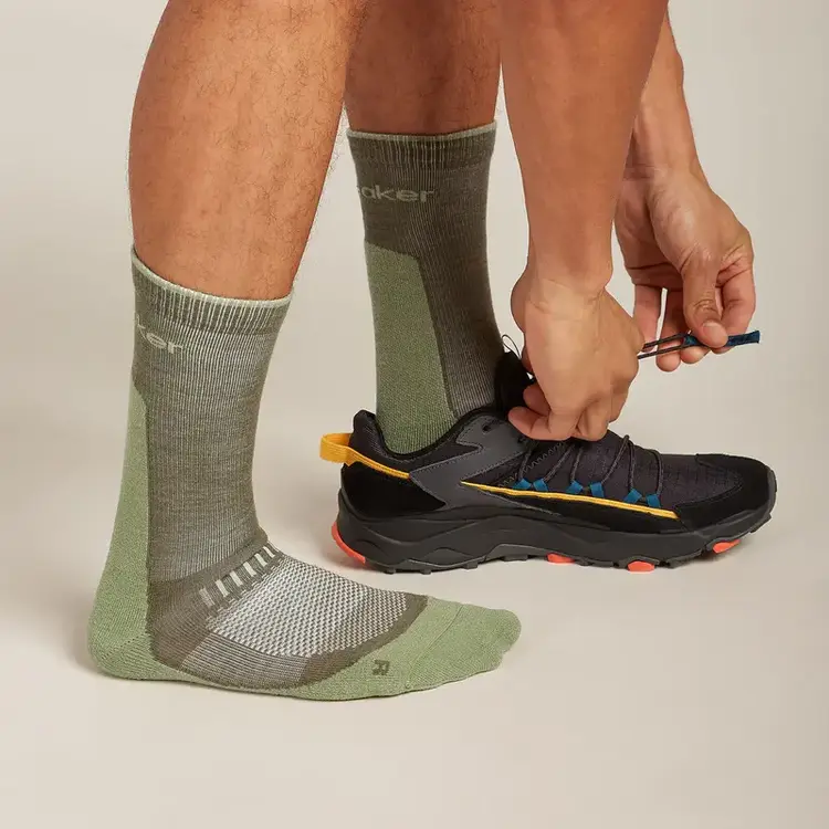 Icebreaker Hike+ Light Crew Mens Socks
