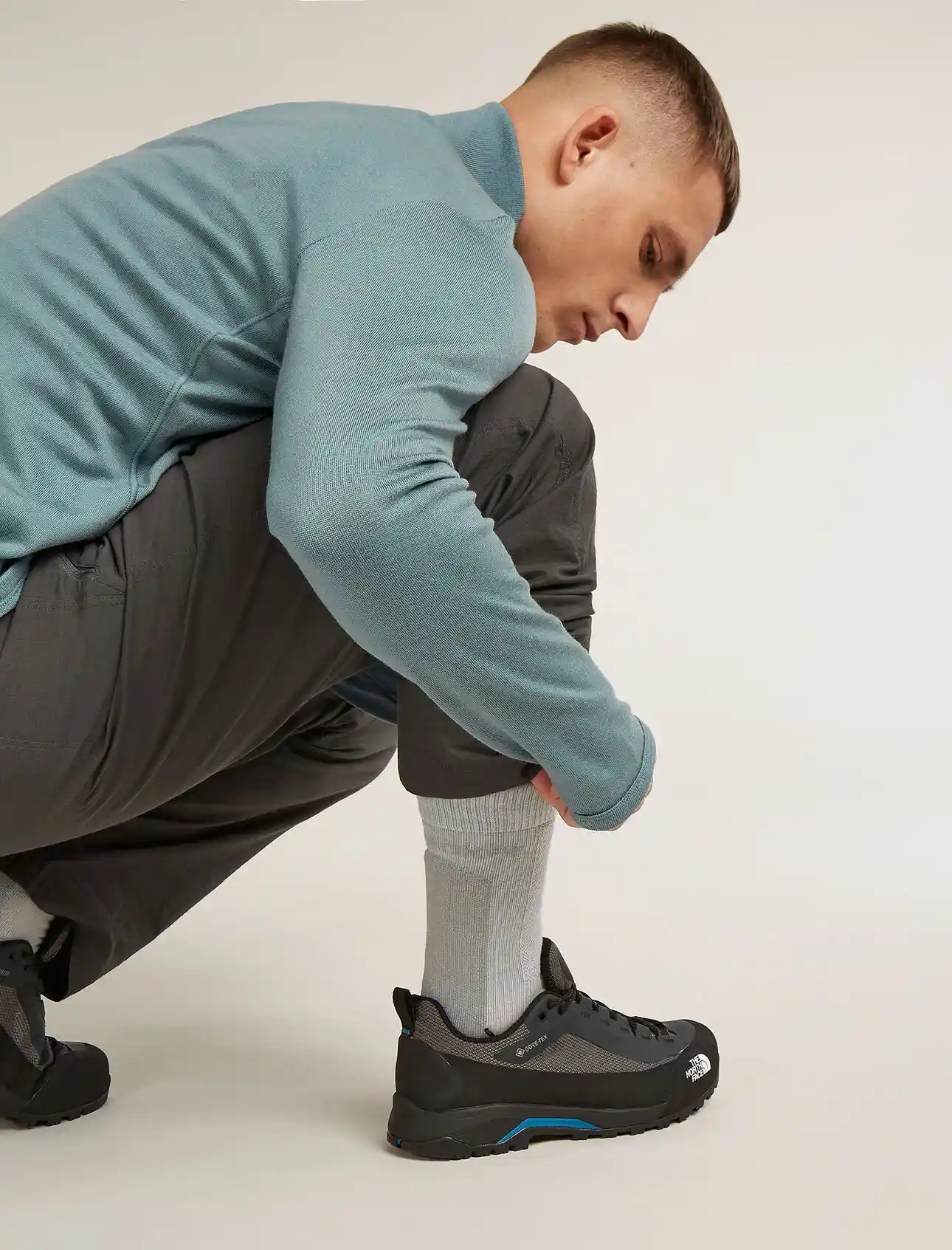 Icebreaker Hike+ Medium Crew Mens Socks - Image 3