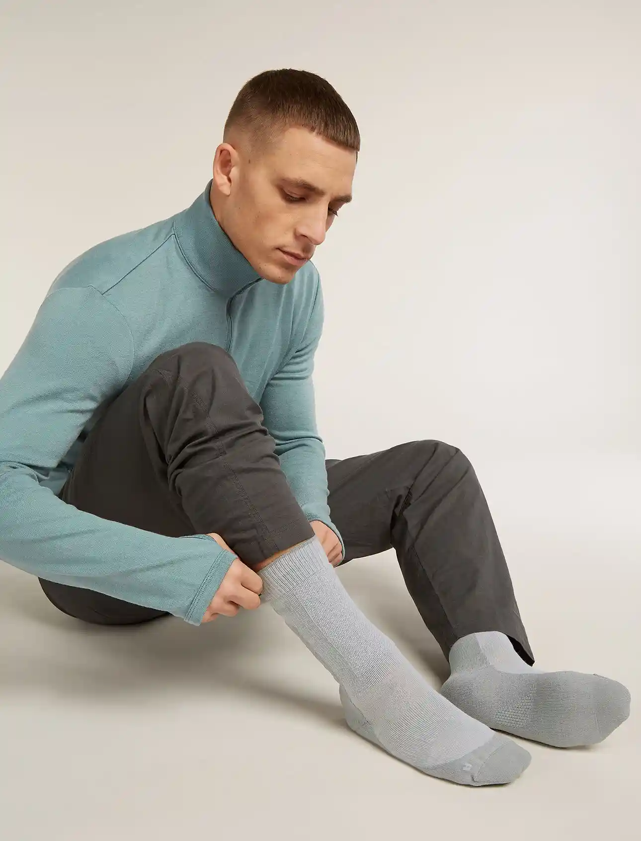 Icebreaker Hike+ Medium Crew Mens Socks - Image 4