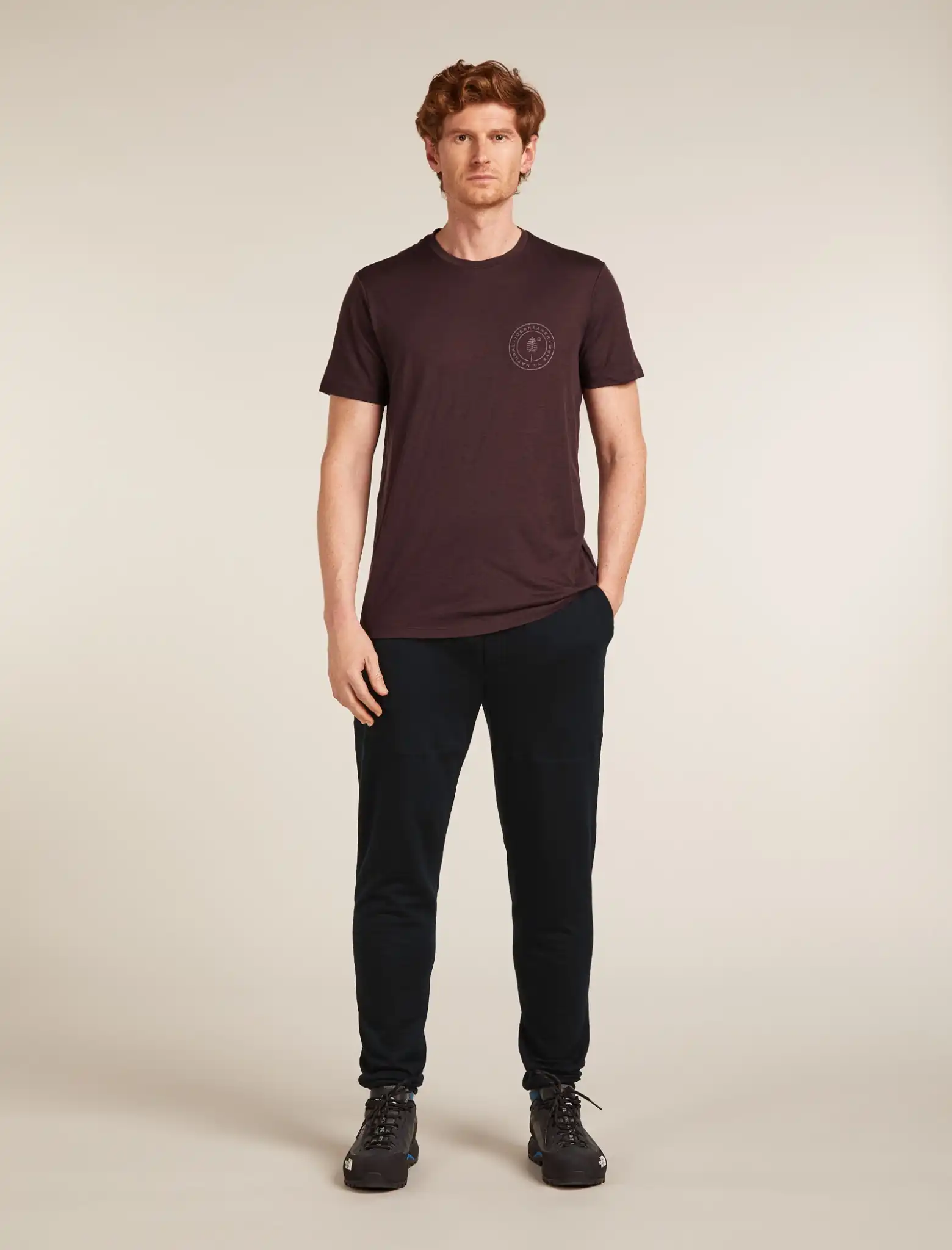Icebreaker Merino 150 Tech Lite III Hike Naturally Short Sleeve Mens T-Shirt - Image 3
