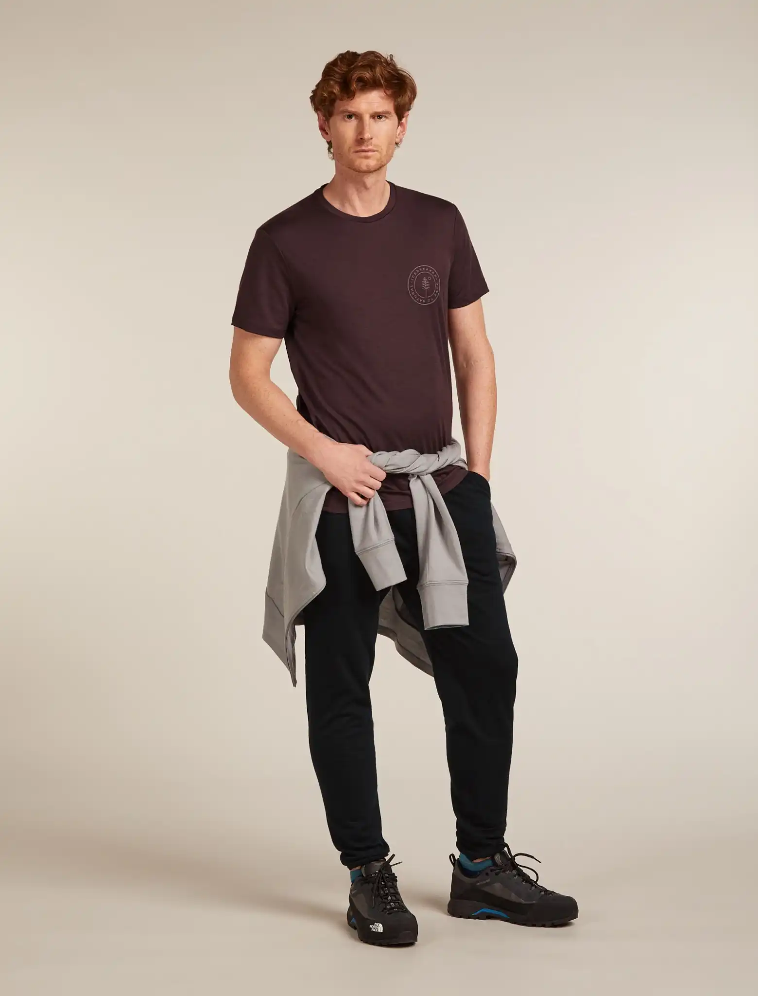 Icebreaker Merino 150 Tech Lite III Hike Naturally Short Sleeve Mens T-Shirt - Image 4