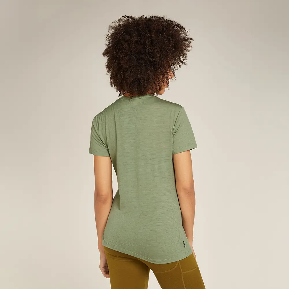Icebreaker Merino 150 Tech Lite Winter Floral Womens T-Shirt - Image 2
