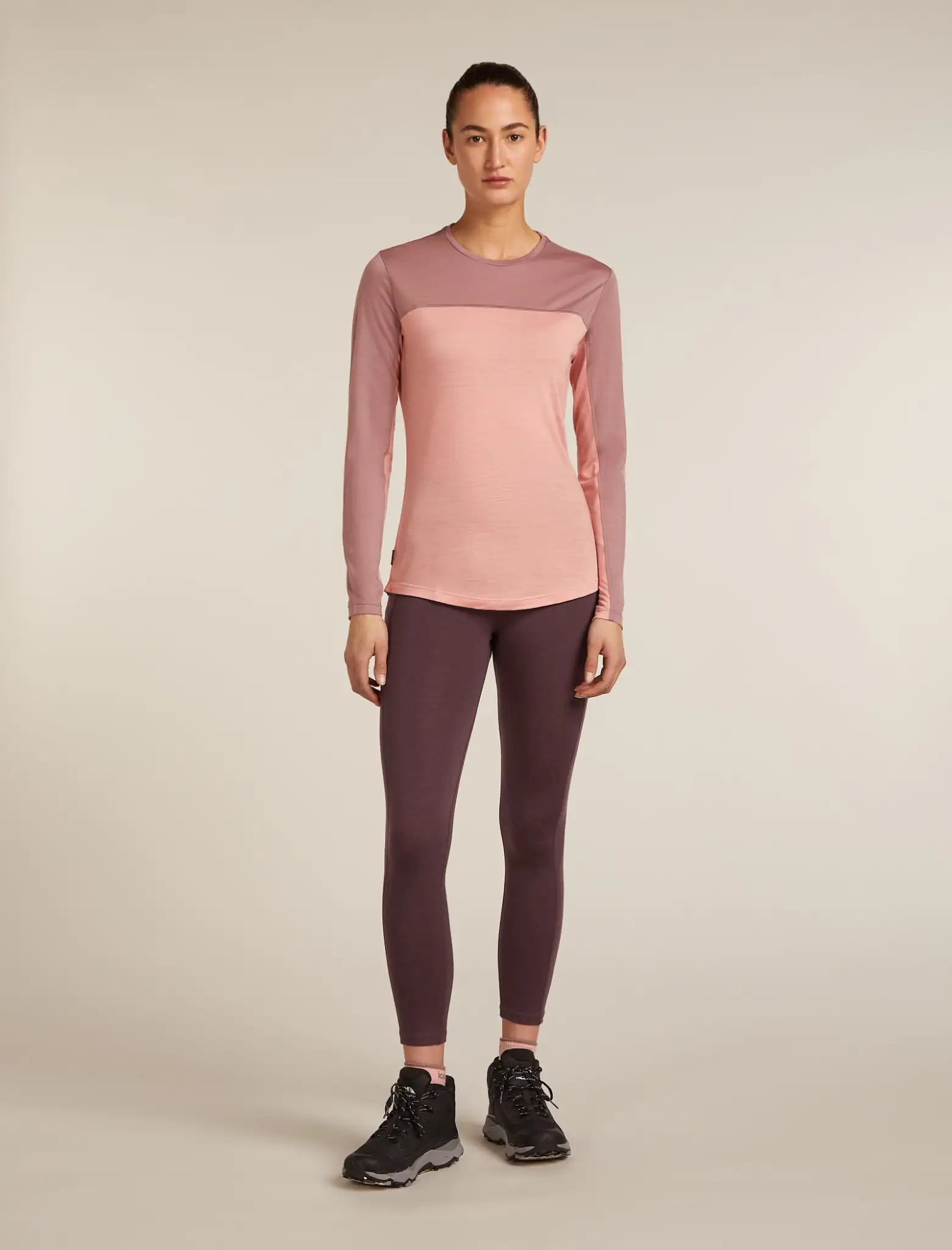 Icebreaker Merino Blend 125 Cool-Lite Sphere III Long Sleeve Womens Shirt - Image 4