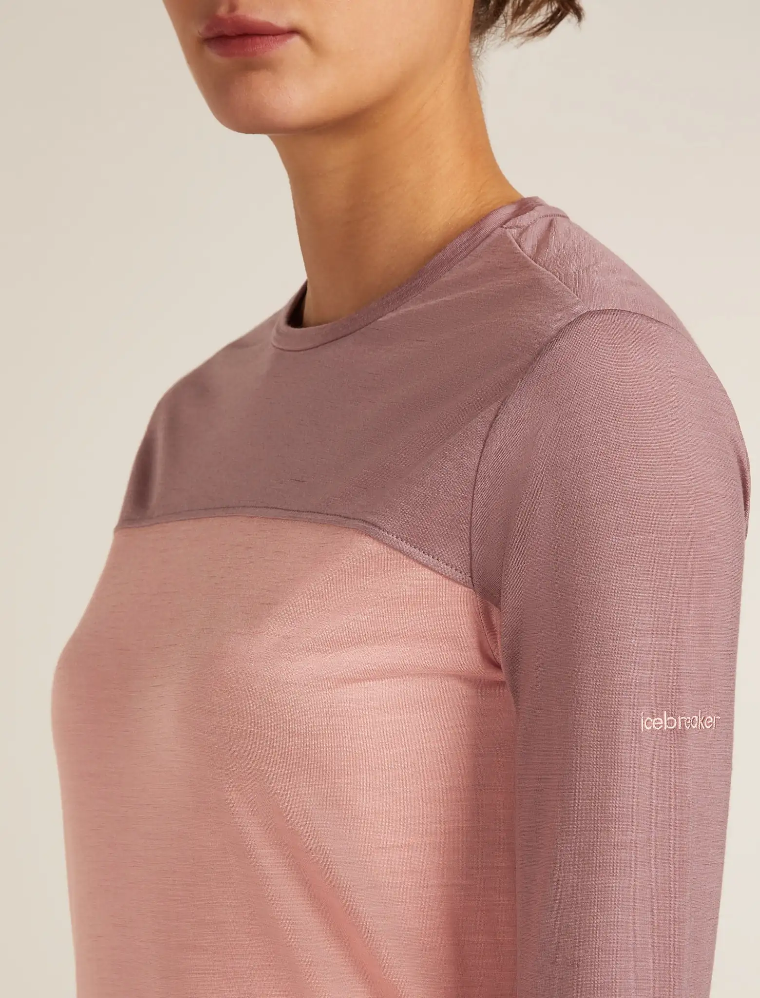 Icebreaker Merino Blend 125 Cool-Lite Sphere III Long Sleeve Womens Shirt - Image 5