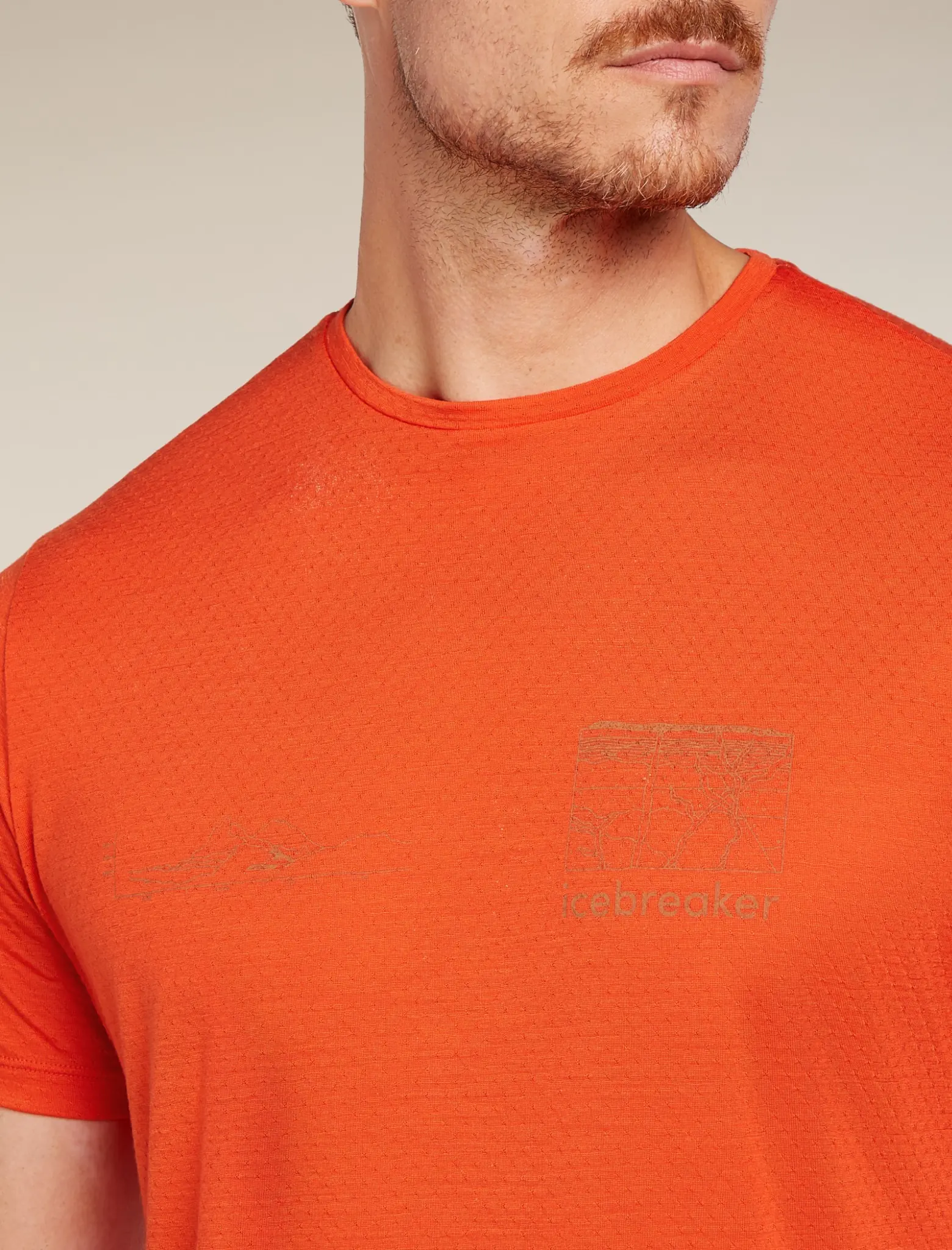 Icebreaker Merino Blend 125 Cool-Lite Sphere Short Sleeve Mens T-Shirt - Image 6