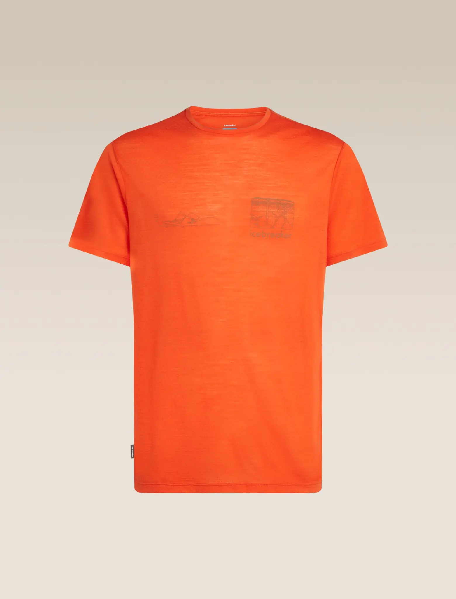 Icebreaker Merino Blend 125 Cool-Lite Sphere Short Sleeve Mens T-Shirt - Image 8