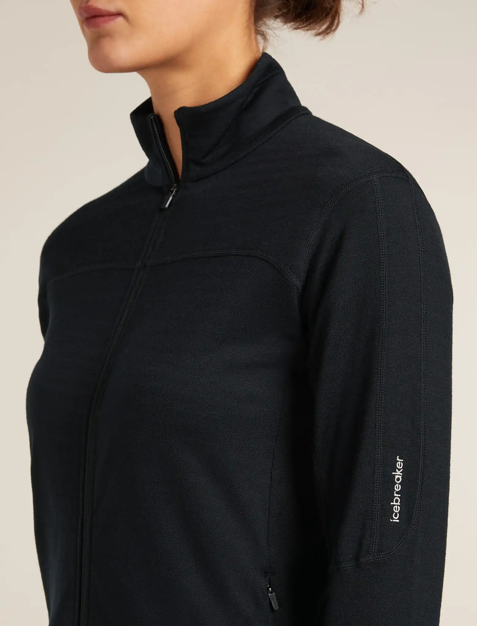 Icebreaker Merino Blend 300 RealFleece Descender Womens Jacket - Image 3