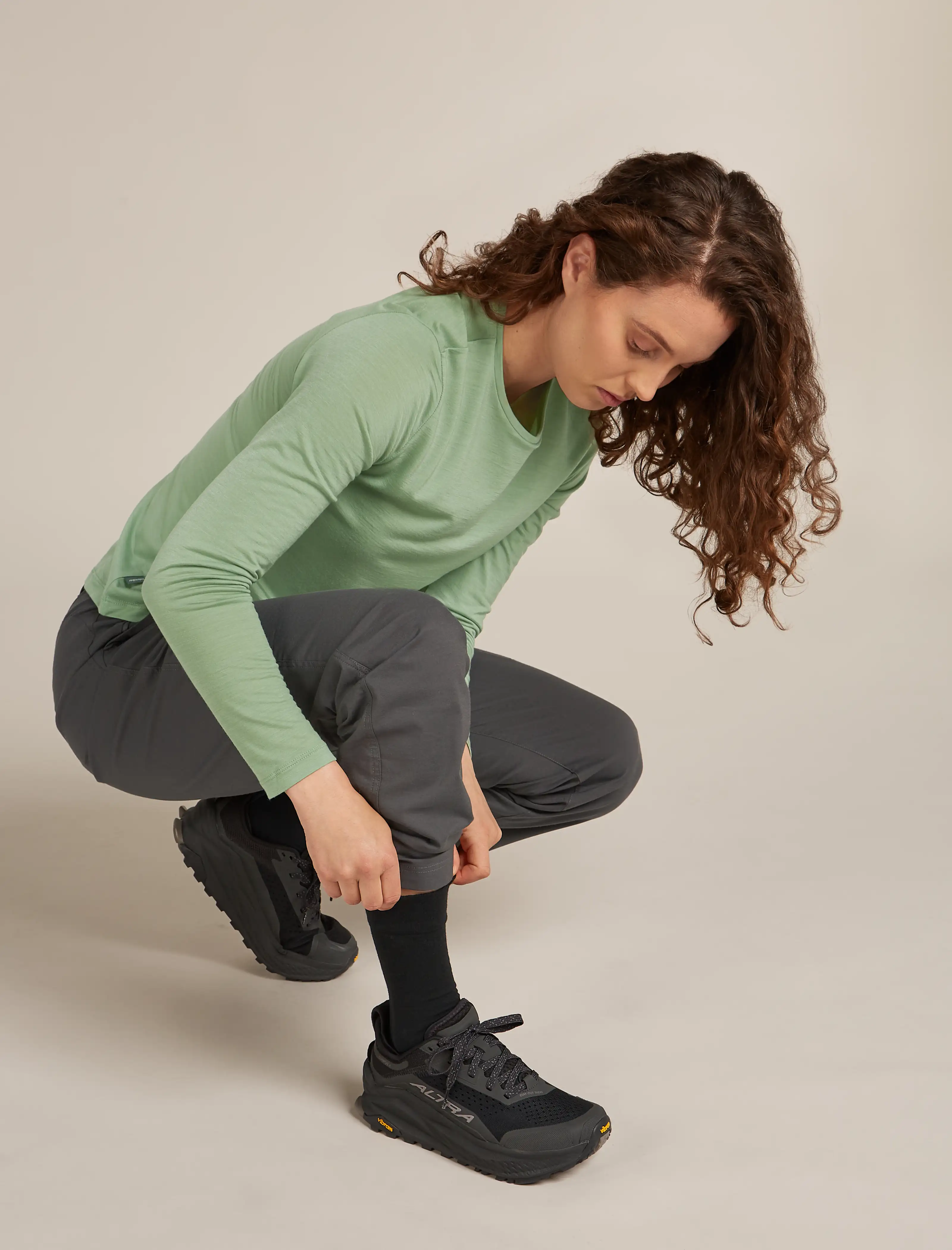 Icebreaker Merino Hike+ Liner Crew Womens Socks - Image 3