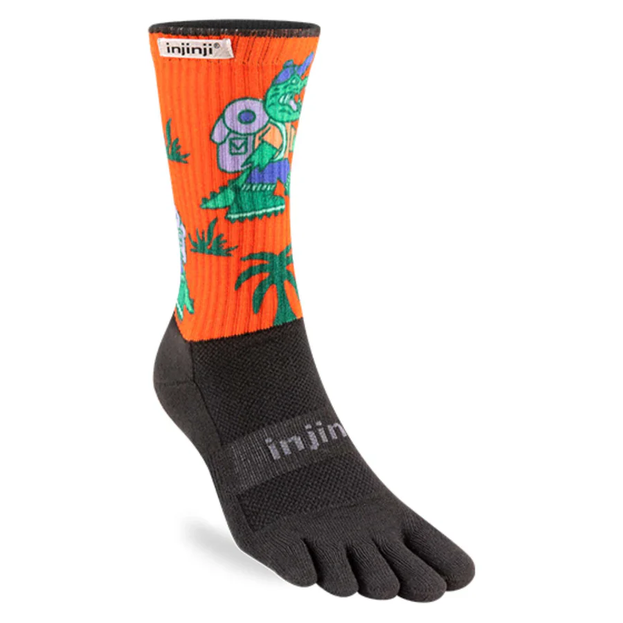 Injinji Artist Design Mens Trail Crew Socks - Image 2