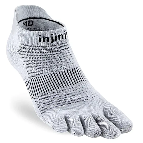 Injinji Run Lightweight No Show Socks - Image 2