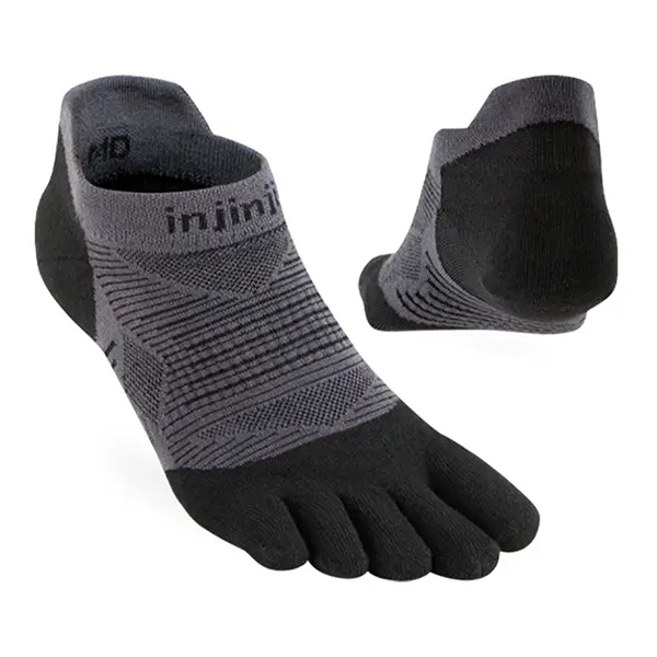 Injinji Run Lightweight No Show Socks - Image 3