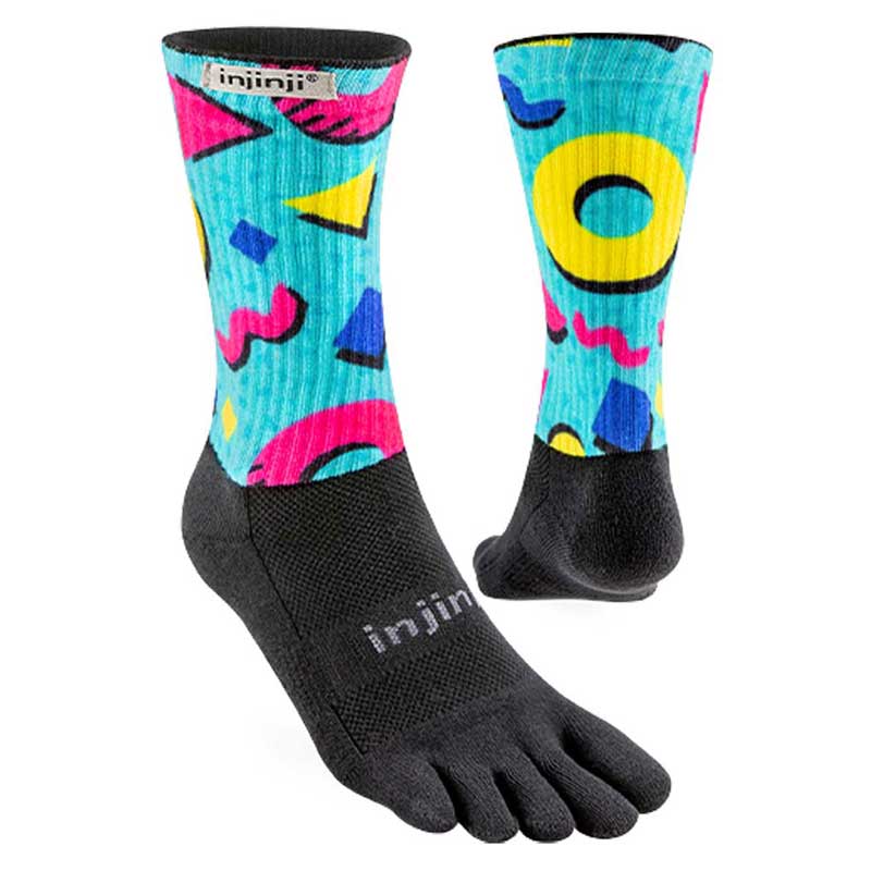 Injinji Spectrum Trail 2.0 Midweight Crew Socks - Deco - Image 2