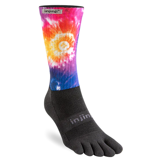 Injinji Spectrum Trail Courtney Dauwalter Crew Socks - Moab - Image 3