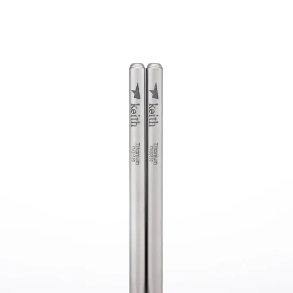 Keith Titanium Portable Round Chopsticks - Image 4