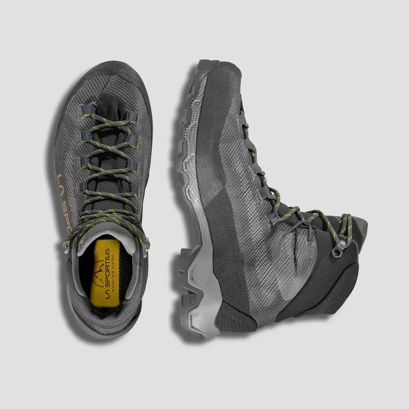 La Sportiva Aequilibrium Hike GTX Mens Hiking Boot - Carbon/Jungle - Image 4
